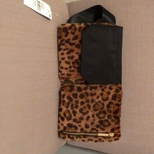 Kendall + Kylie leopard print fanny pack